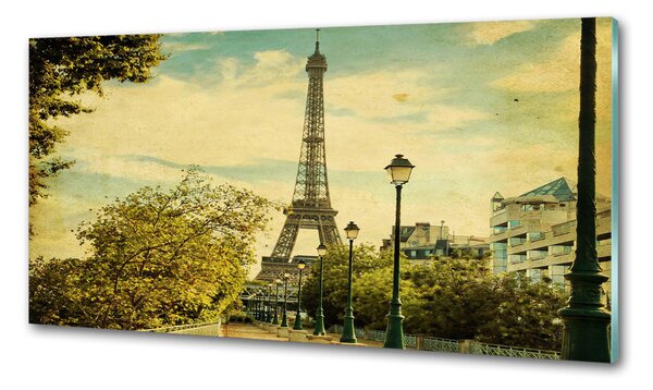 Panou sticla securizata bucatarie Turnul Eiffel din Paris