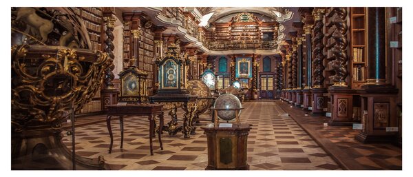 Tablou -Clementinum de Praga (120x50 cm)