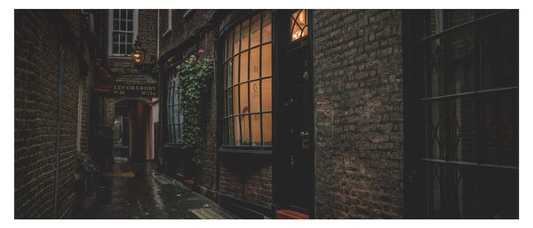 Tablou -Strada din Londra (120x50 cm)