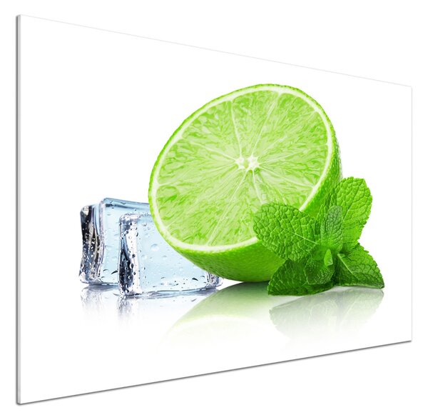 Panou sticla securizata bucatarie Lime de gheață