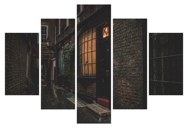 Tablou -Strada din Londra (150x105 cm)