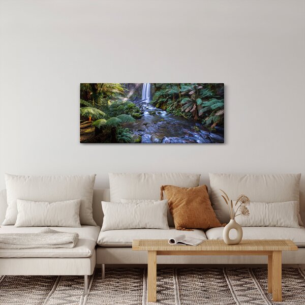 Tablou cu pădurea ploilor din Austalia (120x50 cm)