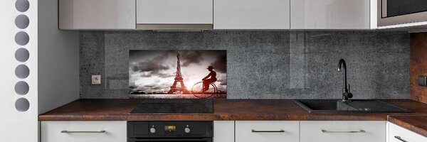 Panou sticla securizata bucatarie Turnul Eiffel din Paris
