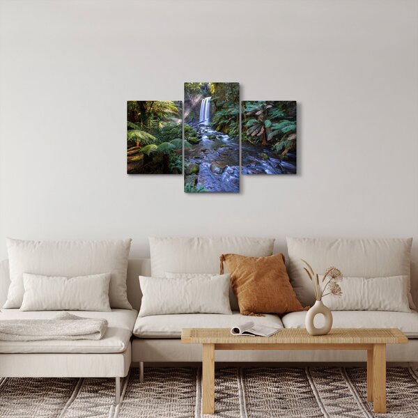 Tablou cu pădurea ploilor din Austalia (90x60 cm)