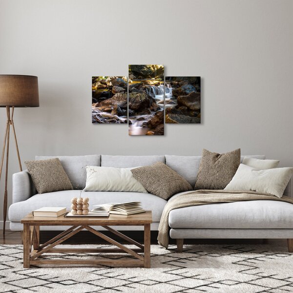 Tablou cu râul pietros (90x60 cm)