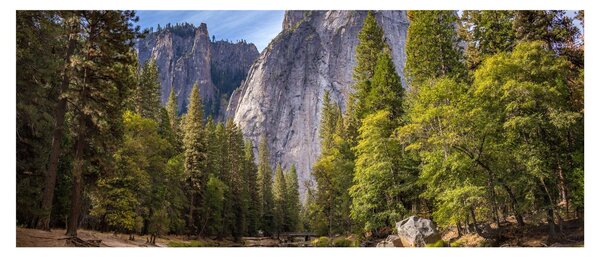 Tablou - Sub Piatra Yosemite (120x50 cm)