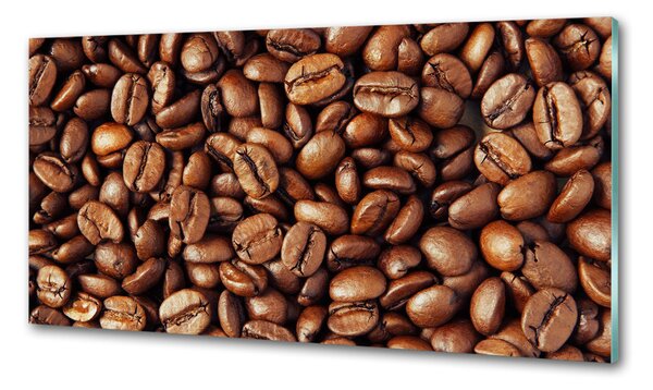 Sticlă printata bucătărie Boabe de cafea
