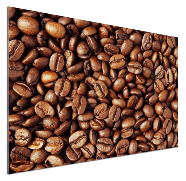 Sticlă printata bucătărie Boabe de cafea