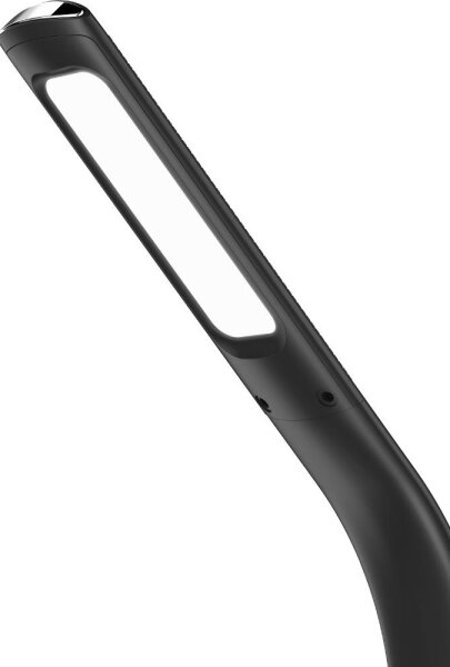 Lampă LED dimabilă cu funcție de încărcare fără fir Qi 5W și afișaj Retlux LED/6W/230V 3000/4000/6000K negru
