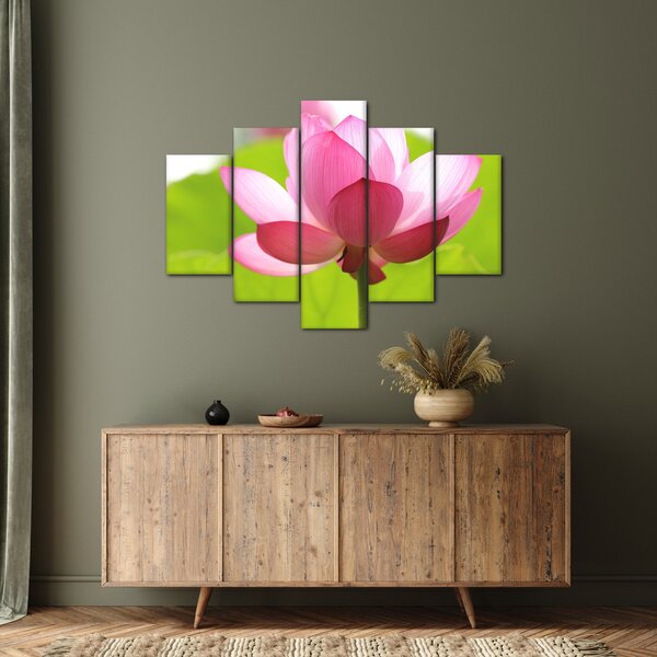Tablou cu flori de lotus (150x105 cm)