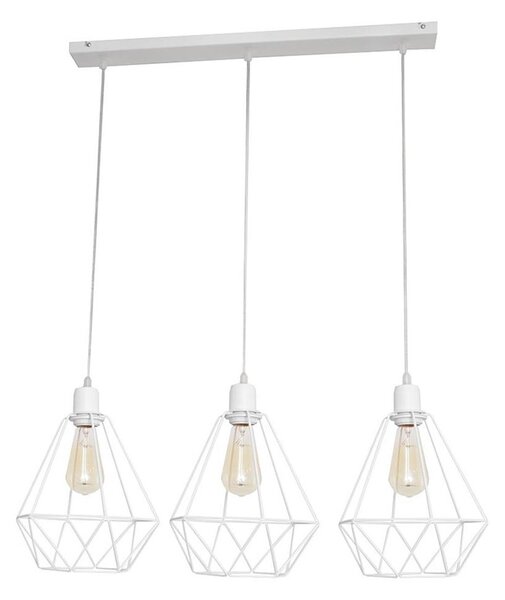 Lustra KARO 3xE27/15W/230V alb