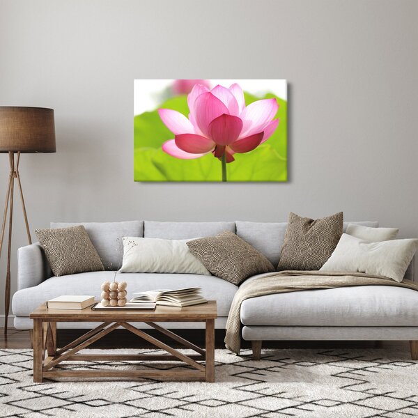 Tablou cu flori de lotus (90x60 cm)