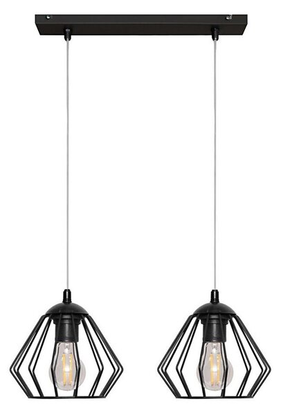 Lustră pe cablu AGAT 2xE27/15W/230V