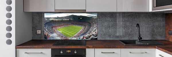 Panou sticla securizata bucatarie Stadionul Barcelona