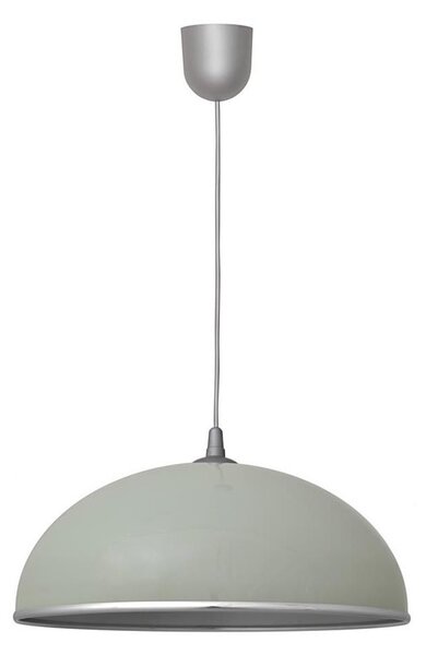 Lustră pe lanț CIRCLE 1xE27/15W/230V gri