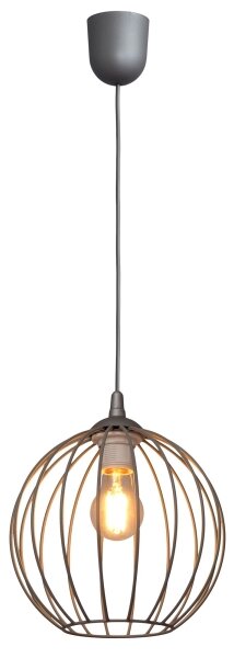 Lustră pe cablu MERCURE 1xE27/15W/230V gri