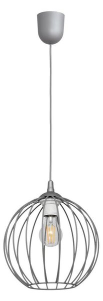 Lustră pe cablu MERCURE 1xE27/15W/230V gri
