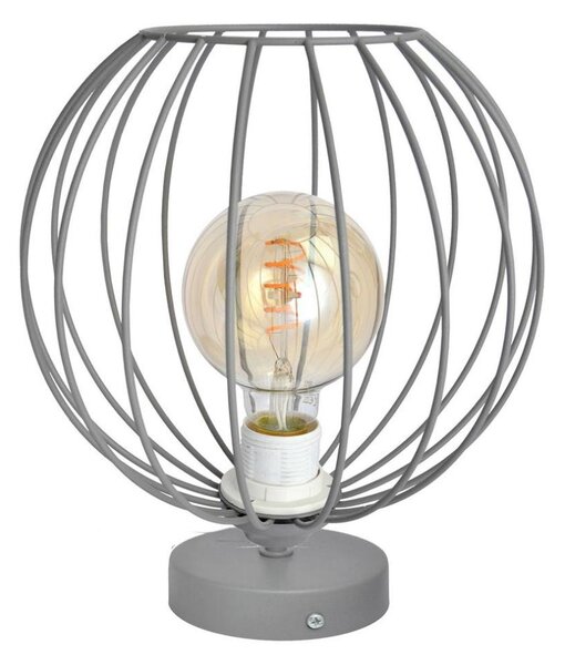 Lampă de masă MERCURE 1xE27/15W/230V gri