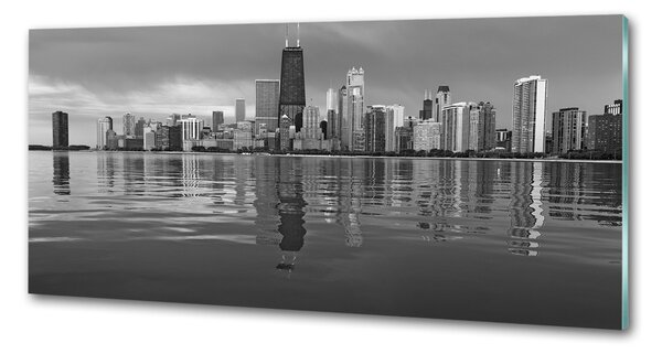 Sticlă printata bucătărie Chicago