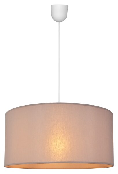 Lustră pe cablu ALBA 1xE27/15W/230V d. 40 cm bej