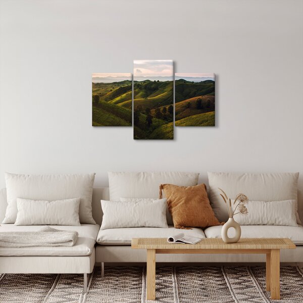 Tablou - Priveliște spre dealurile din Thailanda (90x60 cm)