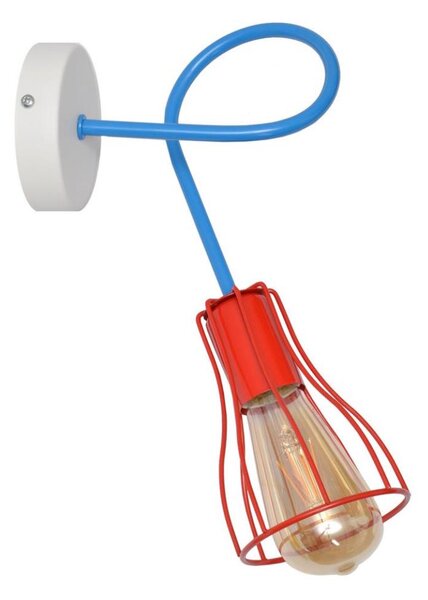Aplică de perete OXFORD 1xE27/15W/230V roșie