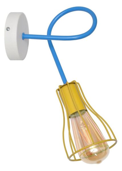 Aplică de perete OXFORD 1xE27/15W/230V galbenă