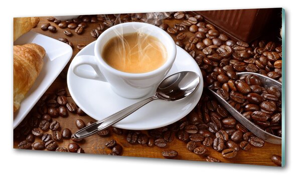 Panou de bucătărie cafea aromatică