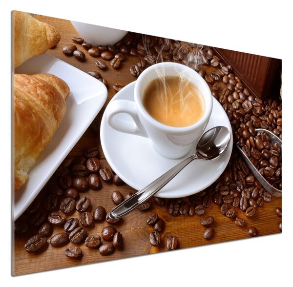 Panou de bucătărie cafea aromatică