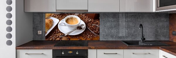 Panou de bucătărie cafea aromatică