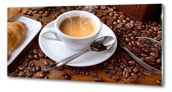 Panou de bucătărie cafea aromatică