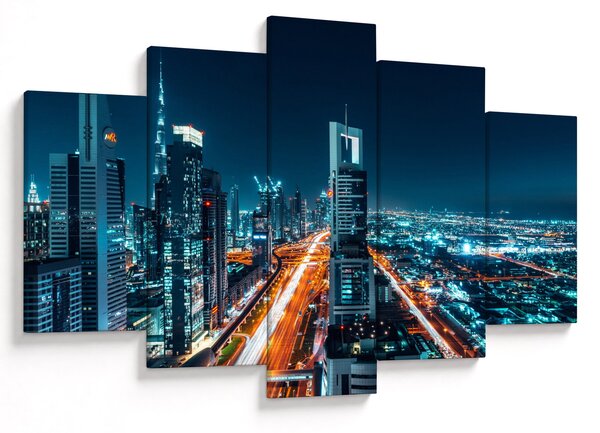 Tablou - Noaptea la Dubai (150x105 cm)