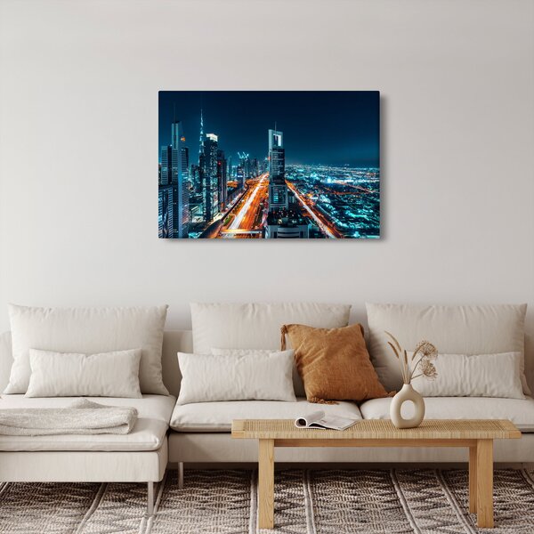 Tablou - Noaptea la Dubai (90x60 cm)