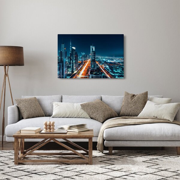Tablou - Noaptea la Dubai (90x60 cm)