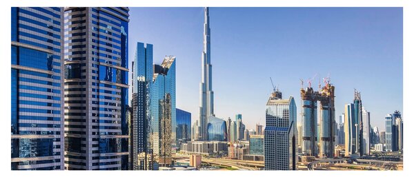 Tablou - Dimineața la Dubai (120x50 cm)