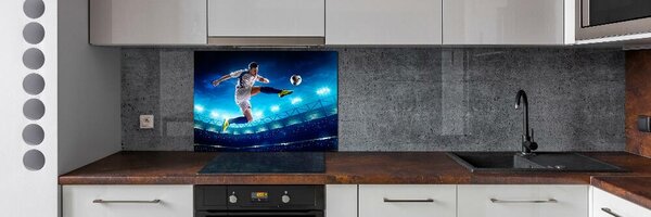 Sticlă printata bucătărie Fotbalist