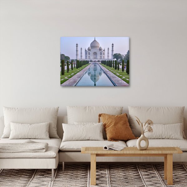 Tablou - Taj Mahal în răsăsrit de soare (70x50 cm)