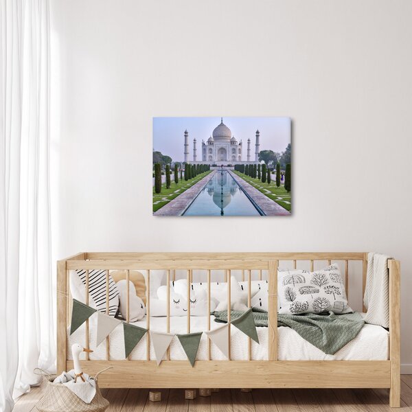 Tablou - Taj Mahal în răsăsrit de soare (70x50 cm)