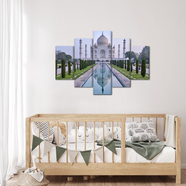 Tablou - Taj Mahal în răsăsrit de soare (150x105 cm)