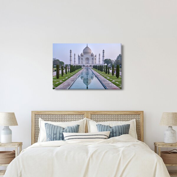 Tablou - Taj Mahal în răsăsrit de soare (90x60 cm)