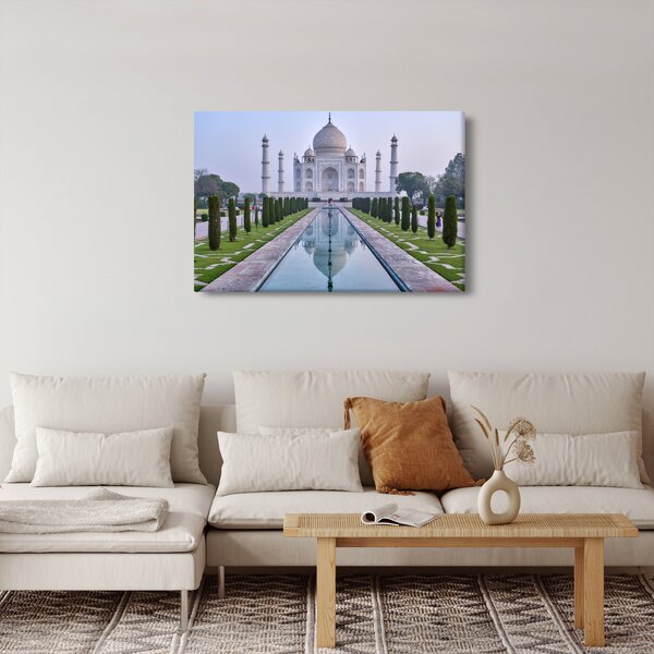 Tablou - Taj Mahal în răsăsrit de soare (90x60 cm)