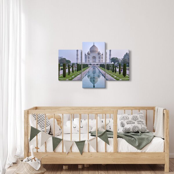 Tablou - Taj Mahal în răsăsrit de soare (90x60 cm)