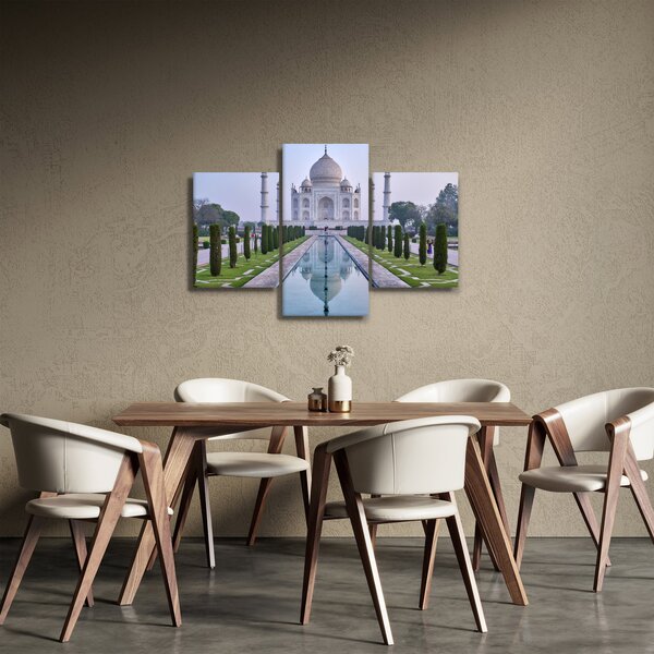 Tablou - Taj Mahal în răsăsrit de soare (90x60 cm)