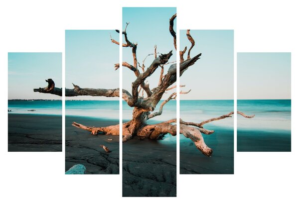 Tablou - Debarcare pe plaja (150x105 cm)