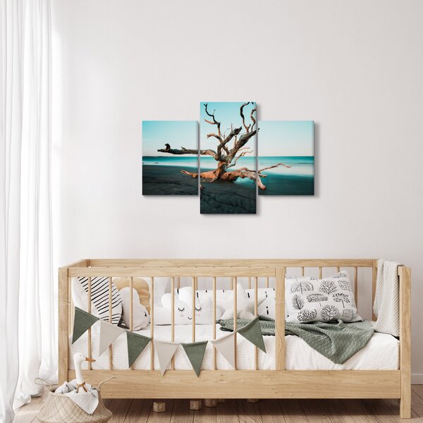 Tablou - Debarcare pe plaja (90x60 cm)