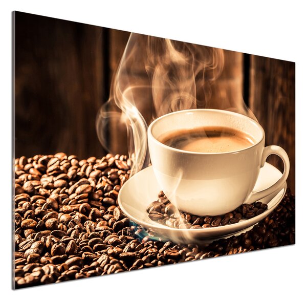 Panou sticla securizata bucatarie cafea aromatică