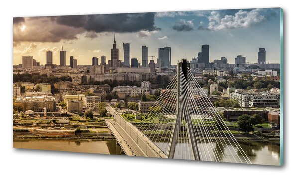 Panou sticlă decorativa bucătărie Varșovia Polonia