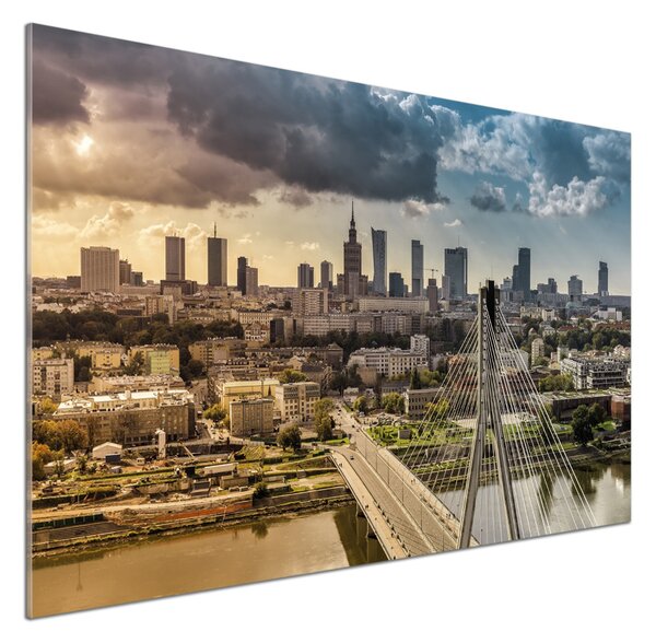 Panou sticlă decorativa bucătărie Varșovia Polonia