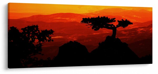 Tablou -Apus de soare (120x50 cm)