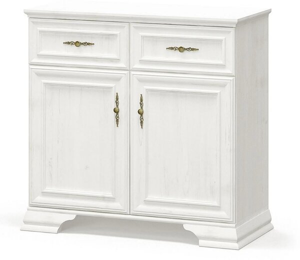 Mobilier de dormitor IRYS, pin alb anderson, PAL laminat, 5 piese